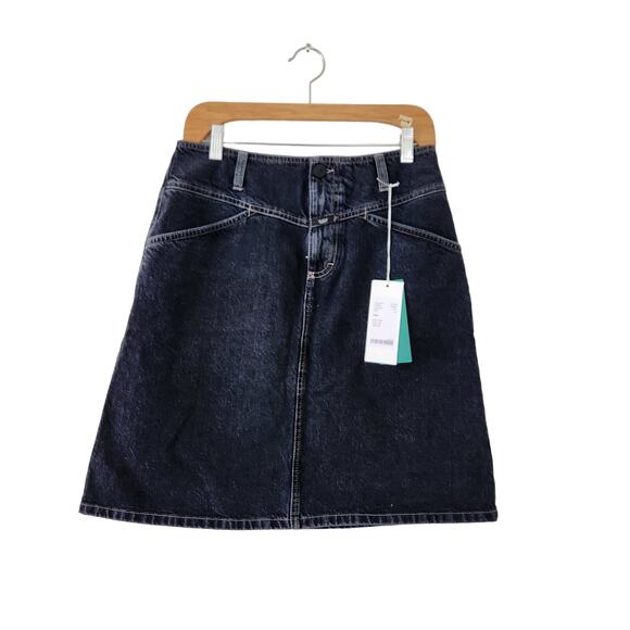 CLOSED Ibbie Dark Gray Denim Skirt- 28 MSRP $250 - Picture 14 of 16